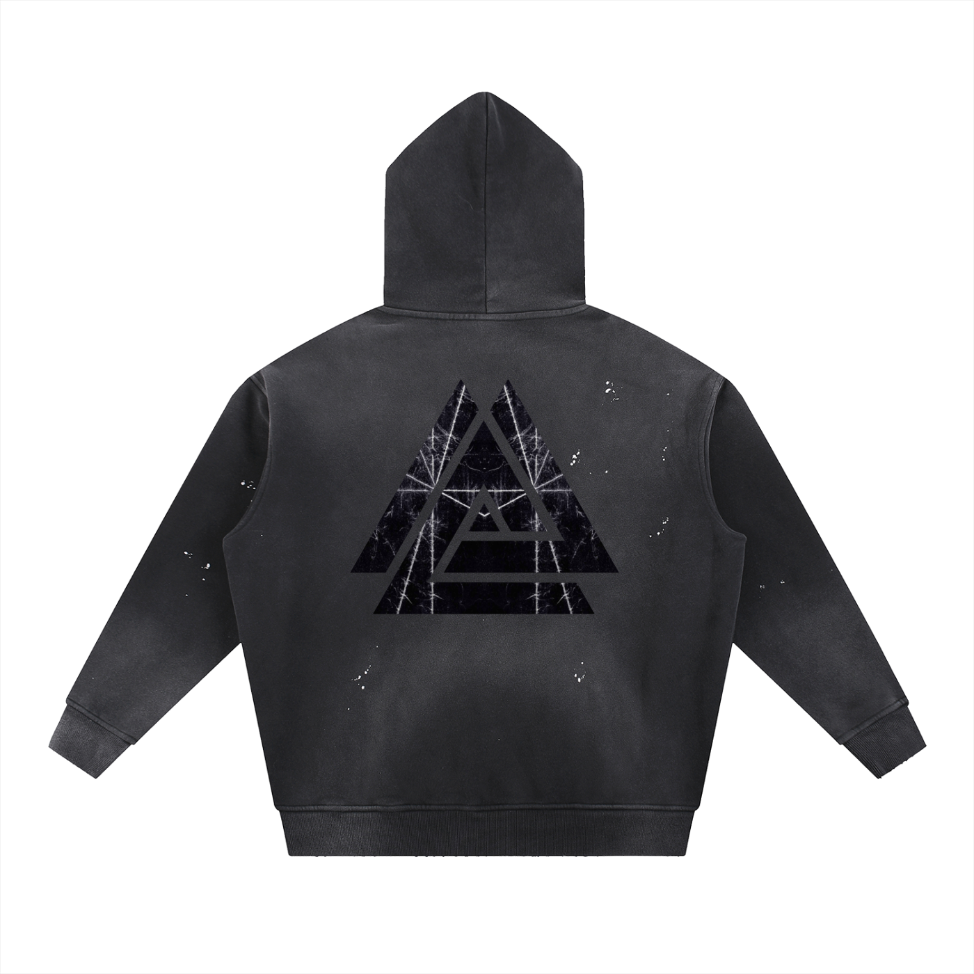 Bizamanic Faded Black Hoodie