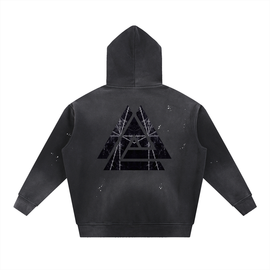 Bizamanic Faded Black Hoodie