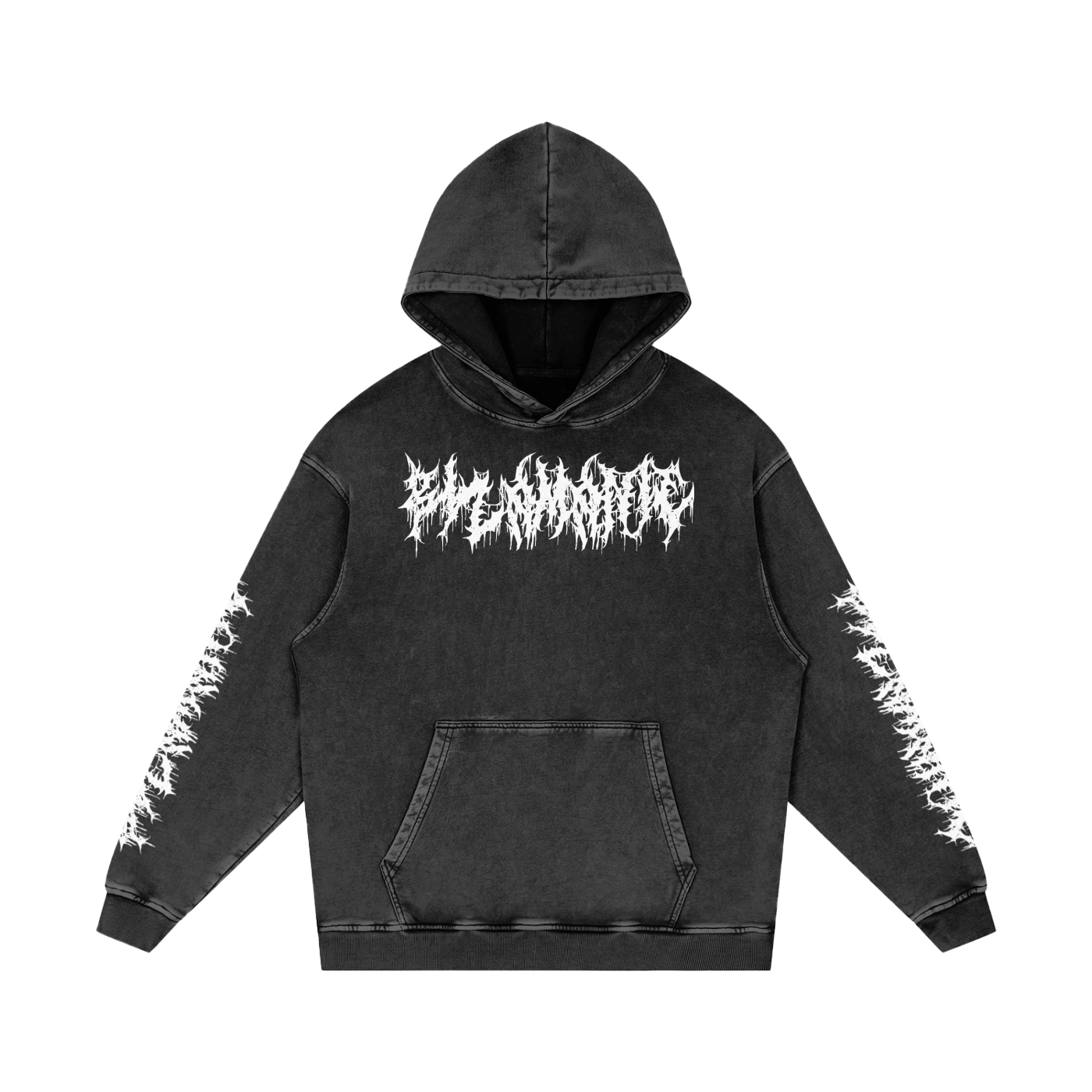 Bizamanic Black Hoodie