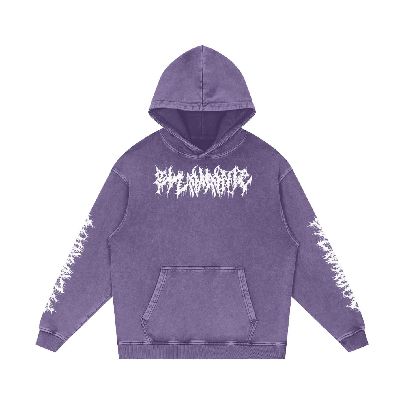 Bizamanic Purple Hoodie